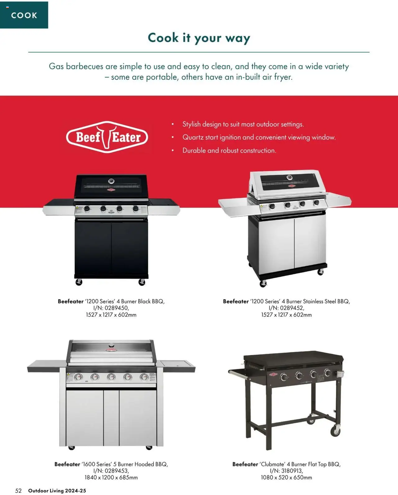 Bunnings Warehouse catalogue - valid from 03.09.2024 | Page: 52 | Products: Beef, Suit