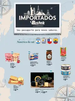 Bistek Supermercados - Ofertas Importados - Pré-Visualização do folheto da loja Bistek Supermercados, válido de 03.09.2025