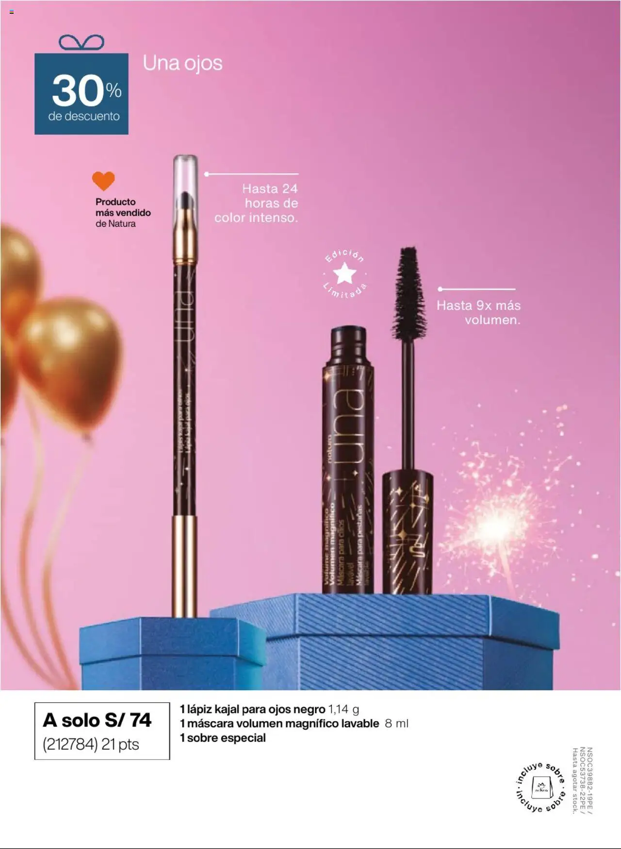 Catálogo Natura válido desde 29.08.2025 | Página: 16 | Productos: Máscara