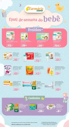 Cooper - Ofertas Final de semana do bebê - Pré-Visualização do folheto da loja Cooper, válido de 23.01.2026