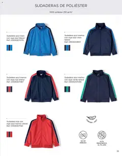 Vista previa de El Corte Inglés catálogo Colección Uniformes 2024, nuevo folleto de la tienda, válido en México a partir del 04.04.2025 | Página: 33 | Productos: Sudadera, Arruga