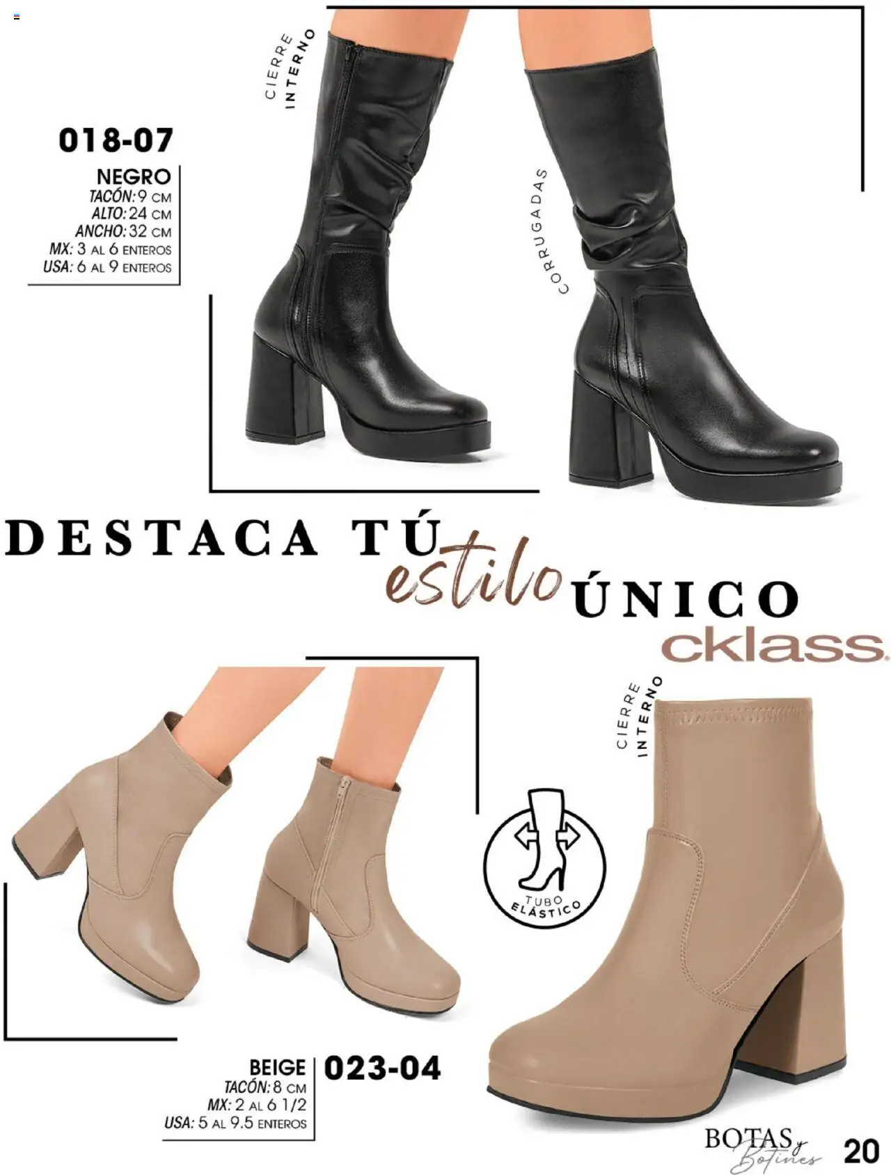Nuevas ofertas de Cklass válidas en toda la República Mexicana desde el 14.07.2025. ¡Encuentra las mejores ofertas en Cklass catálogo Botas! | Página: 21