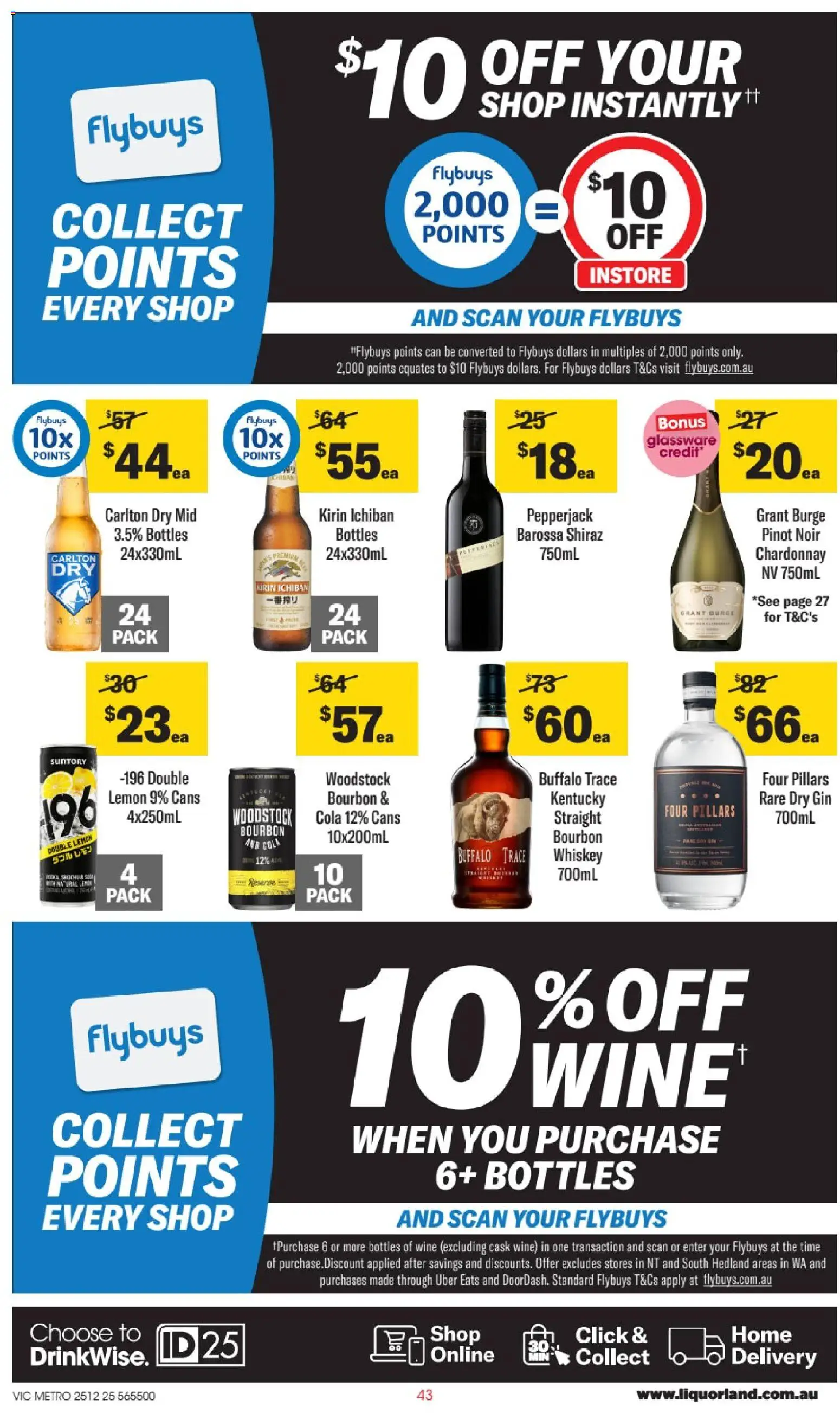Liquorland catalogue - valid from 25.12.2025 | Page: 2 | Products: Glassware, Bourbon, Gin, Whiskey