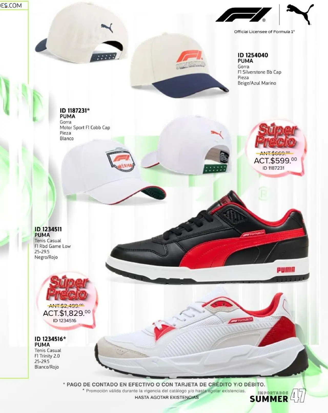 Nuevas ofertas de Price Shoes válidas en toda la República Mexicana desde el 16.05.2025. ¡Encuentra las mejores ofertas en Price Shoes catálogo ! | Página: 47 | Productos: Tenis, Gorra