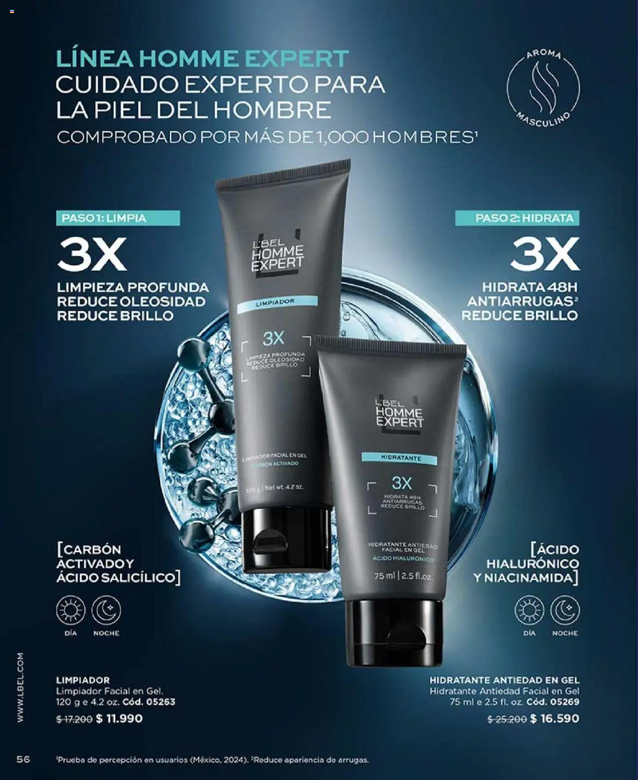 Catálogo L'Bel Campaña 13 │ válido desde el 29.07.2025 | Página: 56 | Productos: Brillo, Limpiador, Limpiador facial