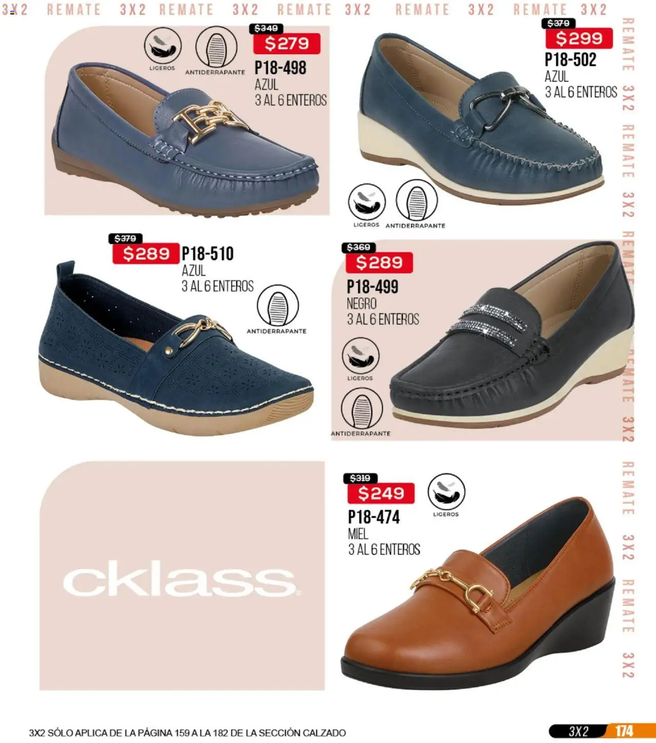 Nuevas ofertas de Cklass válidas en toda la República Mexicana desde el 13.08.2025. ¡Encuentra las mejores ofertas en Cklass - Catálogo Remate Total Ropa! | Página: 296