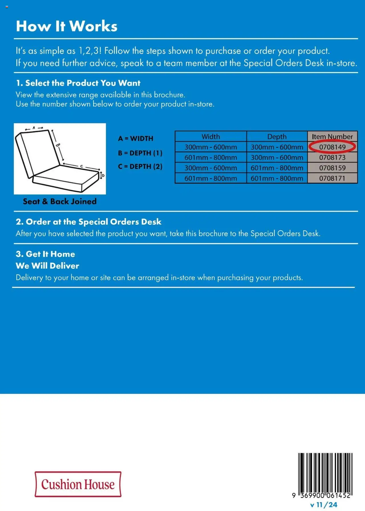 Bunnings Warehouse catalogue - valid from 28.11.2024 | Page: 8 | Products: Cushion, Desk