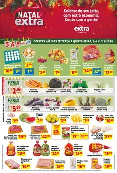 Extra - Ofertas de Mercado Terça e Quinta - Pré-Visualização do folheto da loja Extra, válido de 09.12.2025