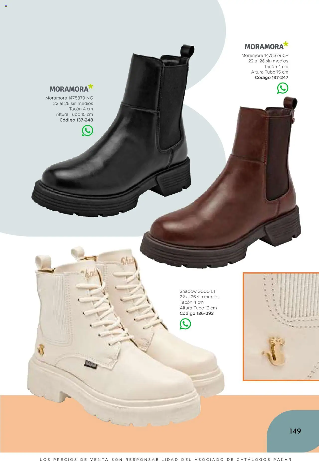 Nuevas ofertas de SC Pakar válidas en toda la República Mexicana desde el 24.07.2025. ¡Encuentra las mejores ofertas en SC Pakar - Catálogo Bota! | Página: 149 | Productos: Shot