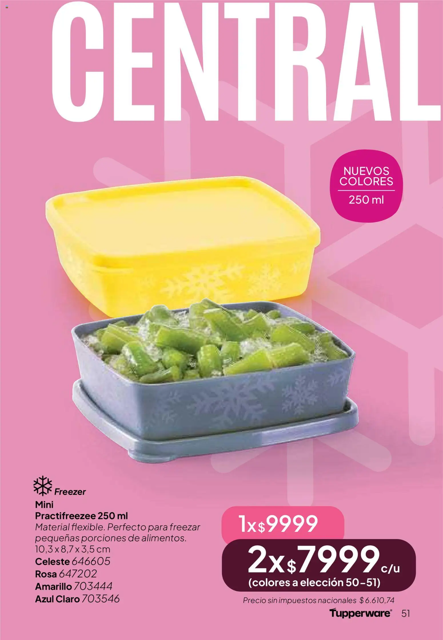 Tupperware Folleto │ válido desde el 09.03.2026 | Página: 52 | Productos: Freezer