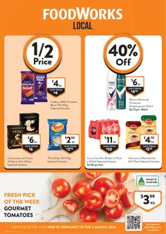 Preview of Foodworks Catalogue SA - valid from 25.02.2026
