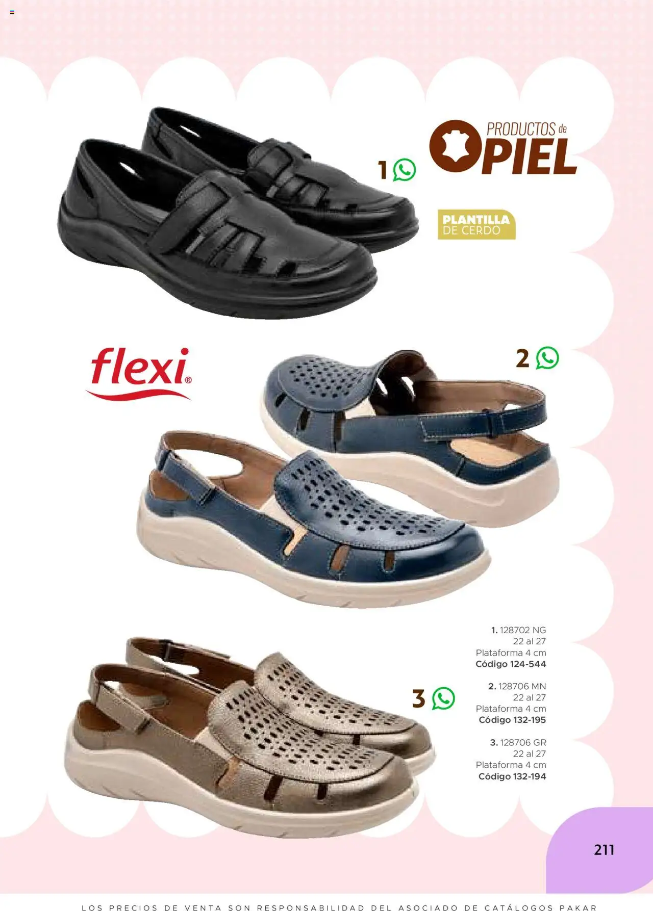 Nuevas ofertas de SC Pakar válidas en toda la República Mexicana desde el 24.07.2025. ¡Encuentra las mejores ofertas en SC Pakar Catálogo Mujer otoño / invierno! | Página: 211 | Productos: Cerdo