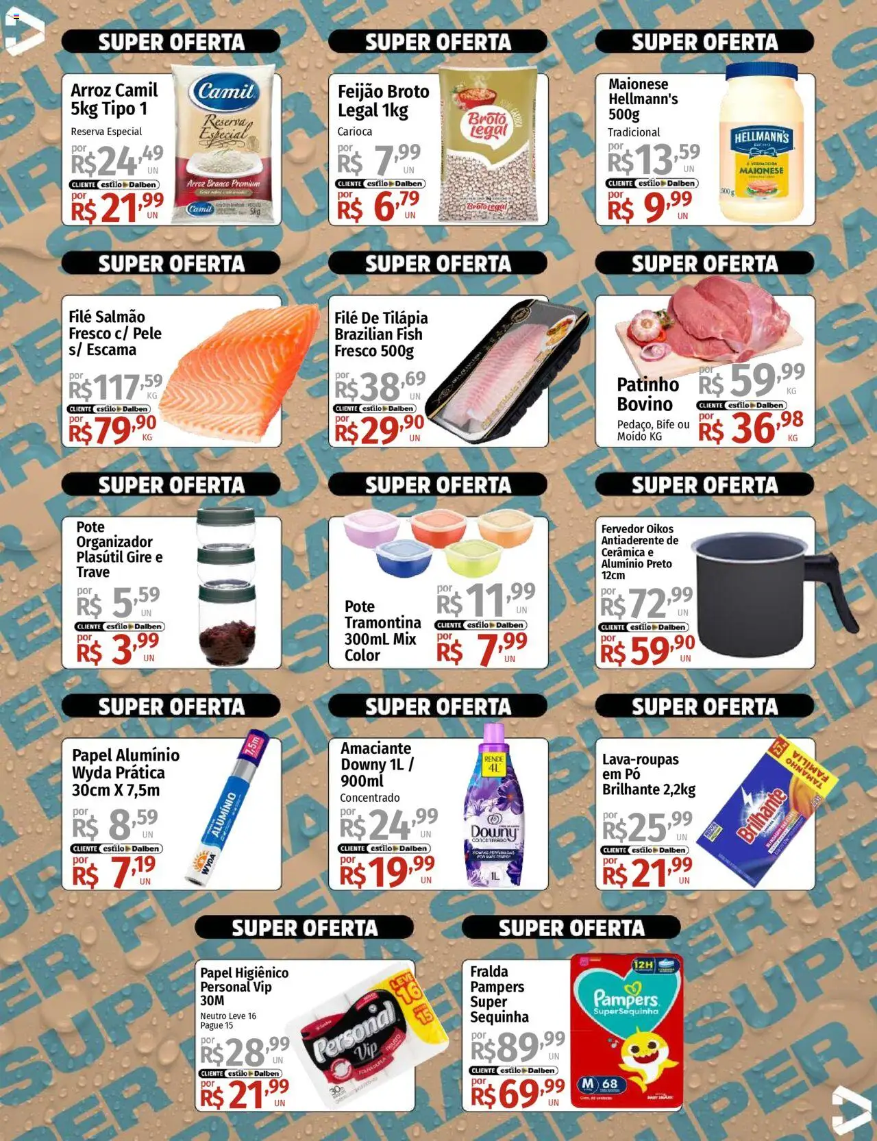 Supermercado Dalben Folheto - válido de 15.09.2025 | Página: 2 | Produtos: Feijão, Organizador, Maionese, Amaciante