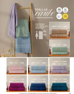 Nuevas ofertas de Vianney válidas en toda la República Mexicana desde el 07.03.2025. ¡Encuentra las mejores ofertas en Vianney catálogo Primavera! | Página: 207 | Productos: Algodón, Toallas, Baño