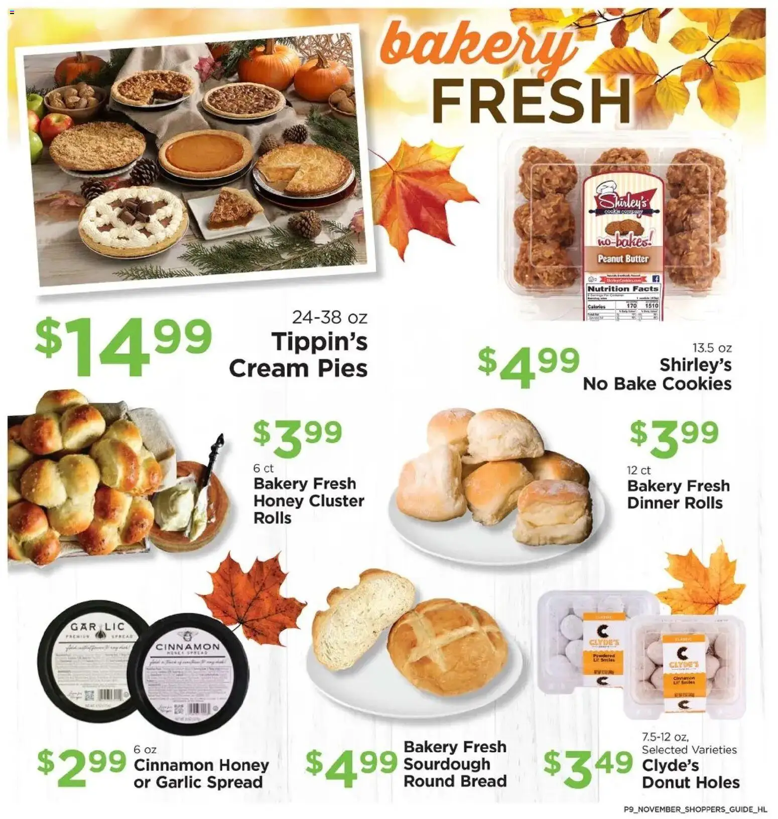 Homeland Bring Savings Home Shopper's Guide - valid from 01.11.2025 | Page: 9 | Products: Bakery, Butter, Bread, Garlic