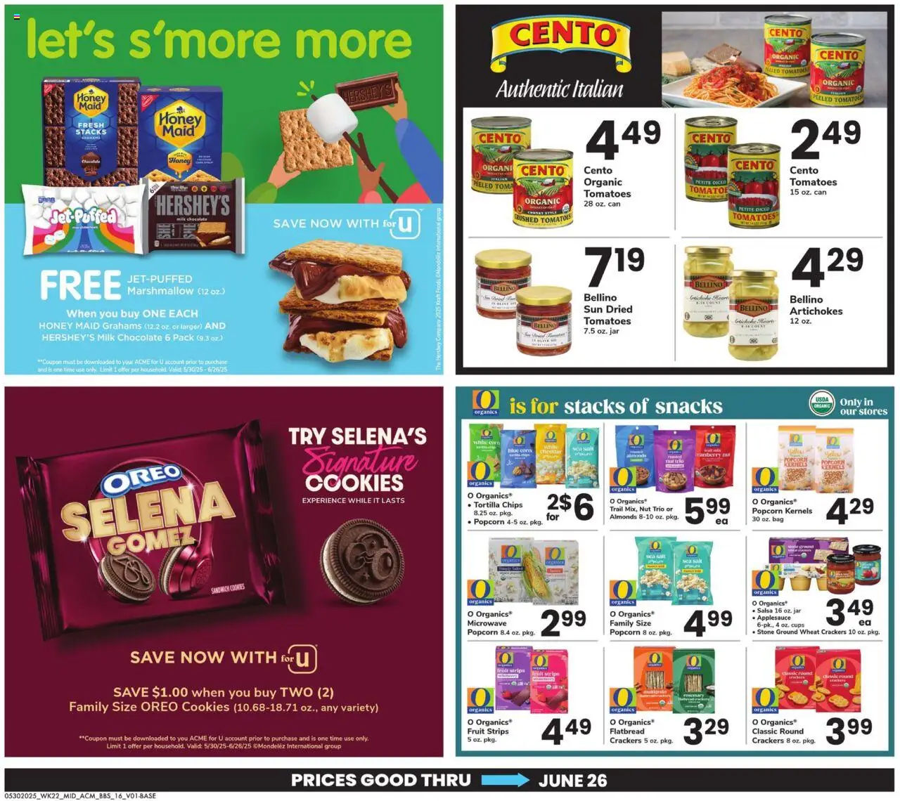 Acme Big Book of Savings - valid from 30.05.2025 | Page: 16 | Products: Milk, Microwave, Chips, Cookies