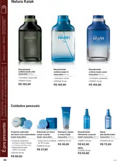 Natura - Ciclo 19/2025 - Pré-Visualização do folheto da loja Natura, válido de 26.11.2025 | Página: 86