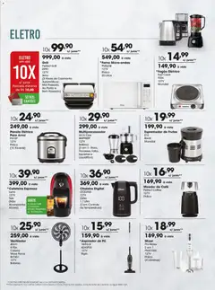 Zaffari - Ofertas Cuidado com o Lar - SP - Pré-Visualização do folheto da loja Zaffari, válido de 04.11.2025 | Página: 23 | Produtos: Moedor, Espremedor de frutas, Panela elétrica, Microondas