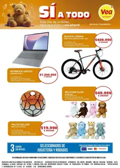 Vista previa Vea - Oferta especial dia de la niñez válido desde el 04.08.2025