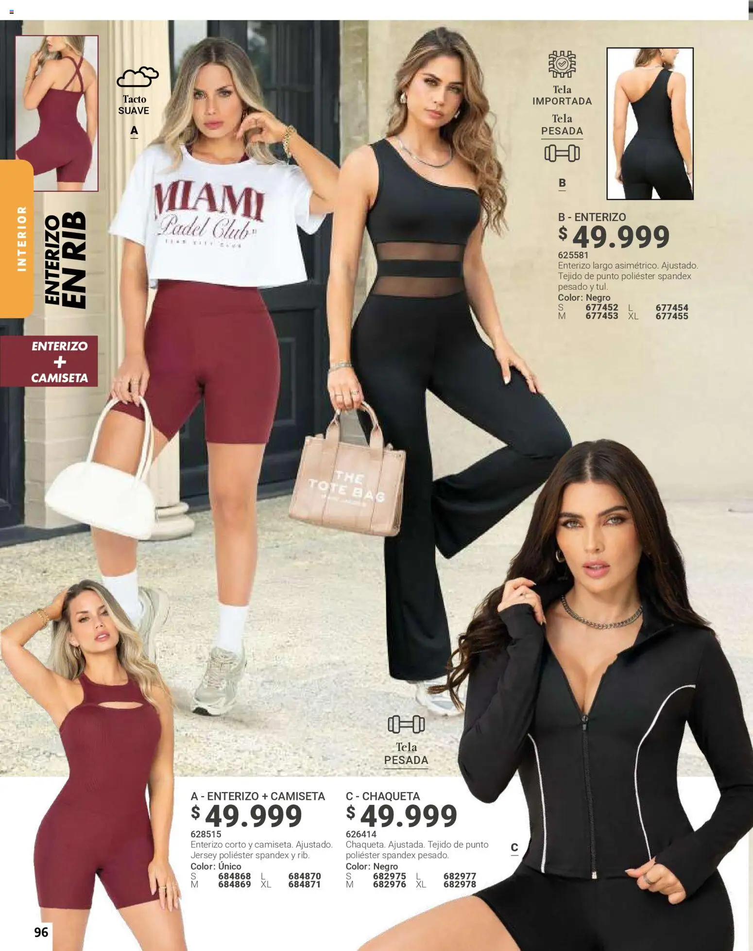 Carmel revista - valida desde el 01.03.2026 | Página: 96 | Productos: Camiseta, Chaqueta, Enterizo