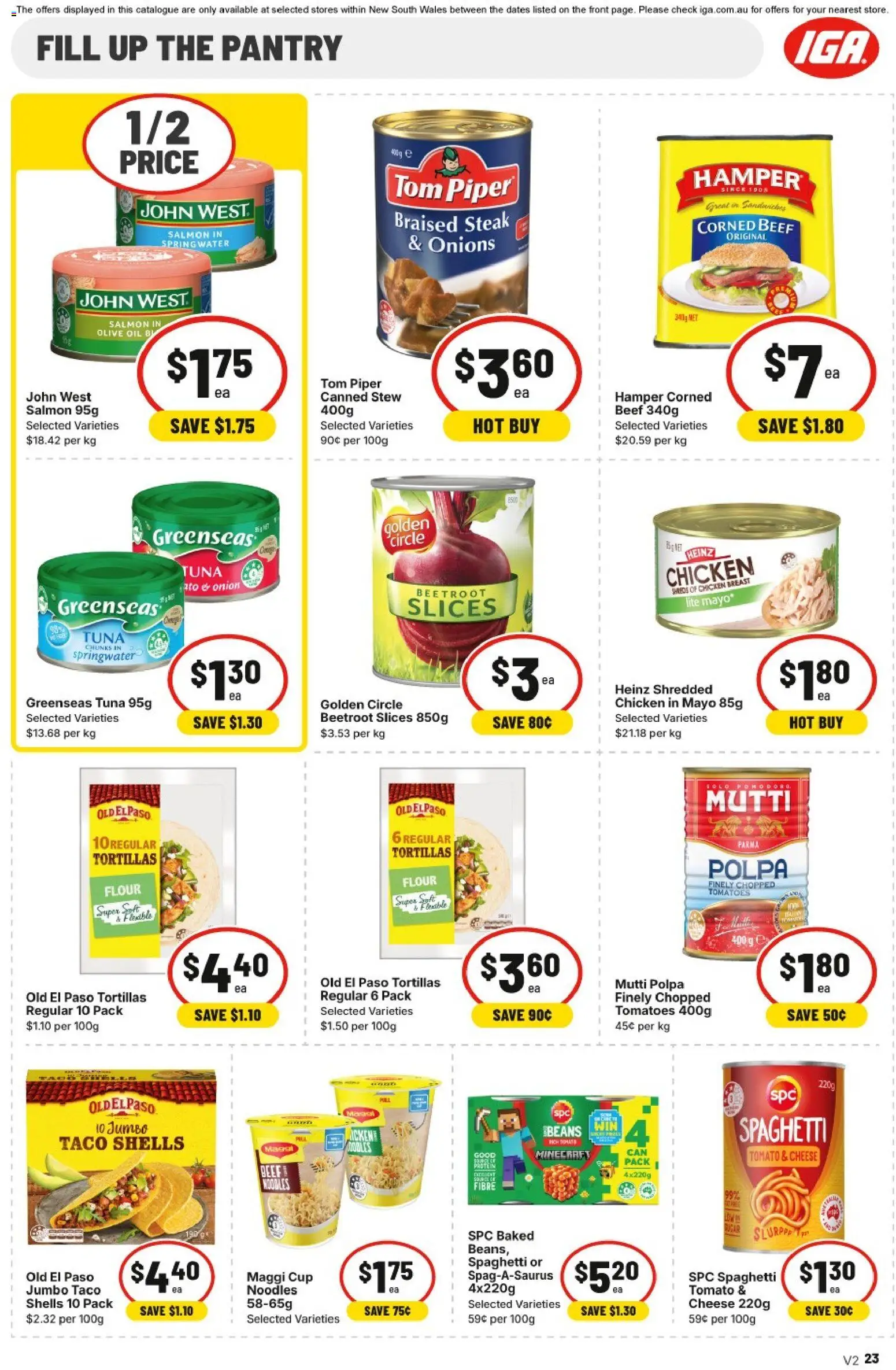 IGA catalogue - valid from 07.01.2026 | Page: 26 | Products: Oil, Noodles, Steak, Beetroot