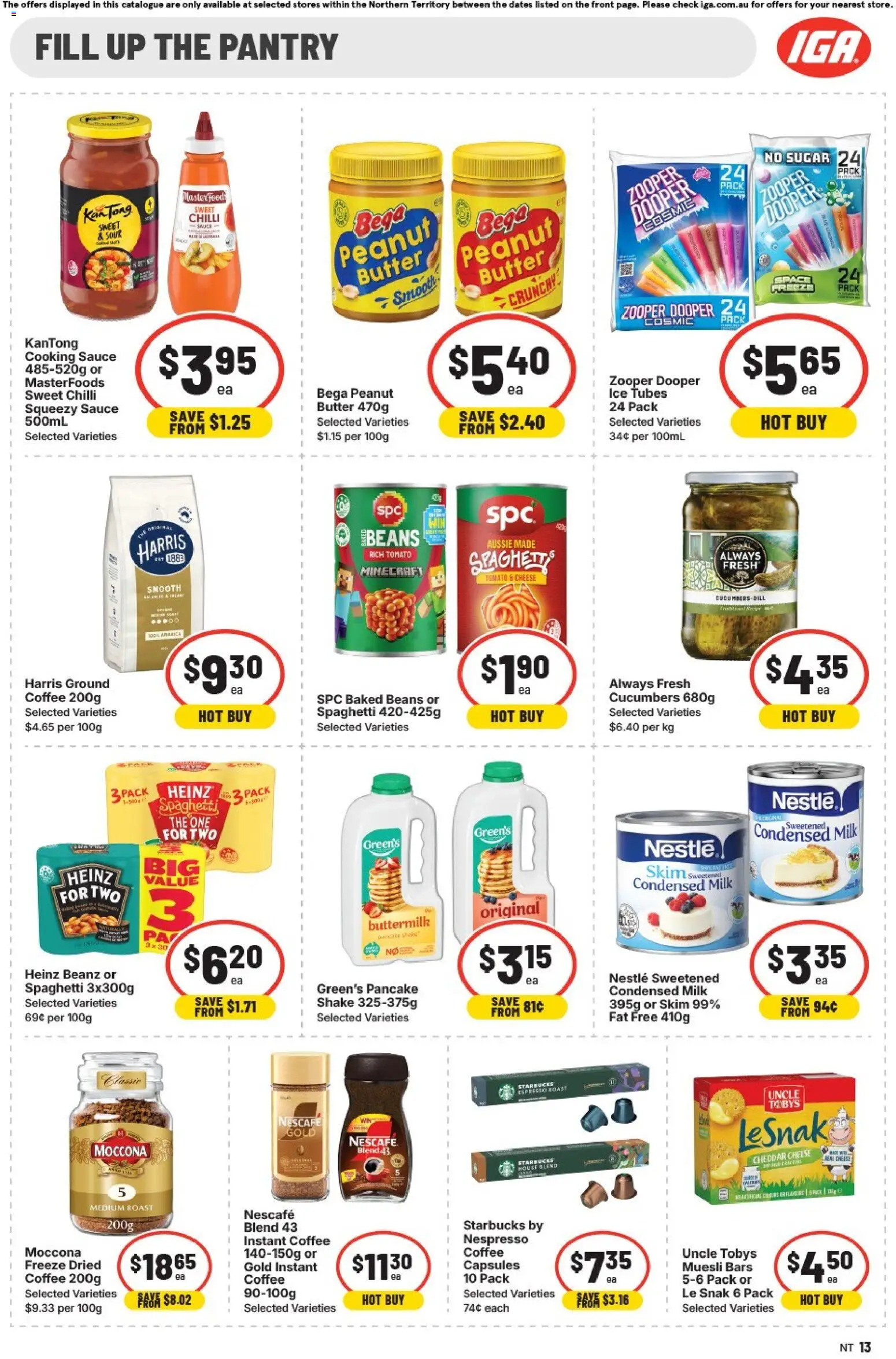 IGA catalogue - valid from 25.02.2026 | Page: 9 | Products: Sauce, Chilli, Moccona, Nescafe