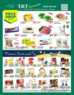 Preview of T&T Supermarket weekly flyer / circulaire from shop T&T Supermarket valid from 12.09.2025
