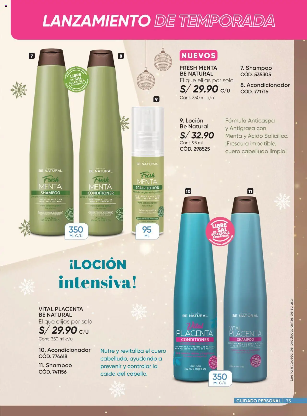Catálogo Azzorti válido desde 15.10.2025 | Página: 73 | Productos: Shampoo, Acondicionador