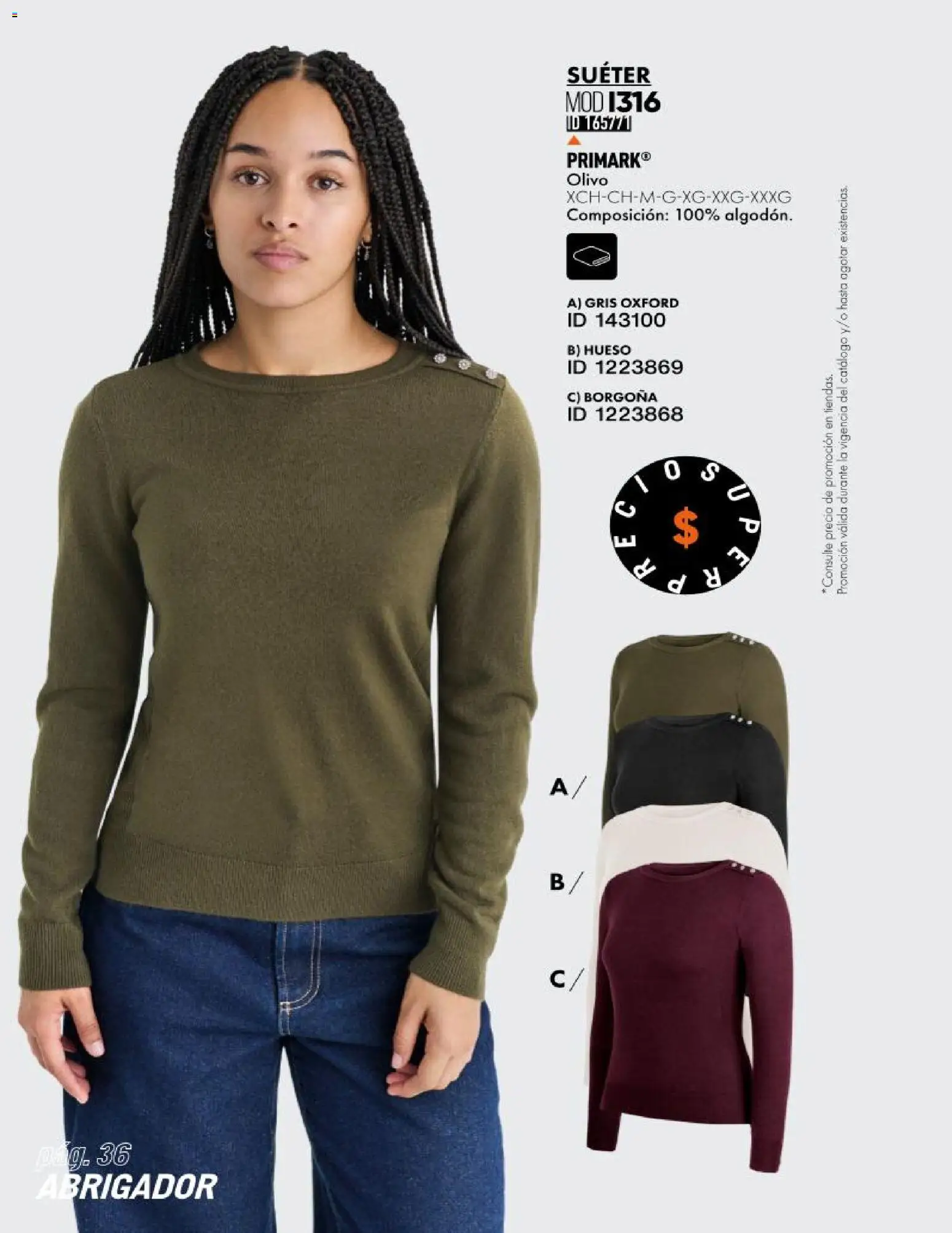 Nuevas ofertas de Price Shoes válidas en toda la República Mexicana desde el 11.11.2025. ¡Encuentra las mejores ofertas en Price Shoes catálogo ! | Página: 36 | Productos: Suéter