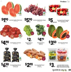 Preview of Drakes Catalogue QLD - valid from 21.01.2026 | Page: 7 | Products: Carrots, Cucumbers, Potatoes, Grapes