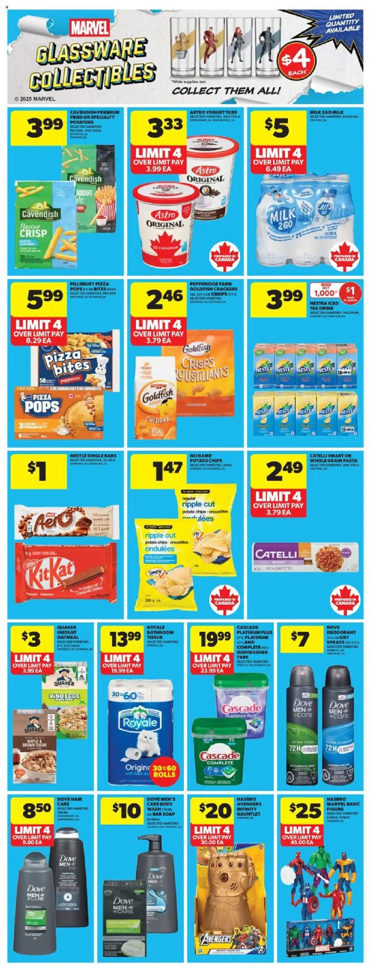Real Canadian Superstore flyer valid from 11.09.2025 | Page: 11 | Products: Chips, Dishwasher, Soap, Deodorant