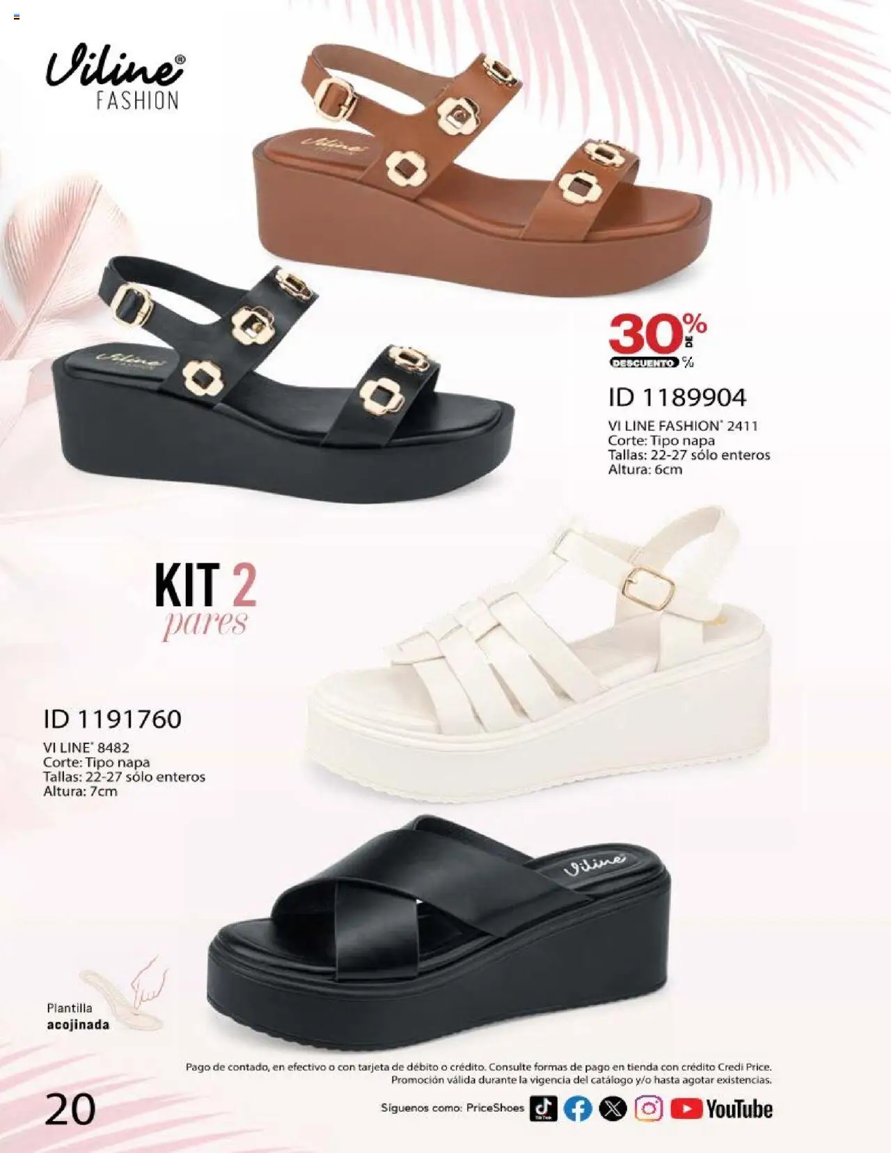 Nuevas ofertas de Price Shoes válidas en toda la República Mexicana desde el 28.04.2025. ¡Encuentra las mejores ofertas en Price Shoes catálogo Calzado PV 2025! | Página: 20