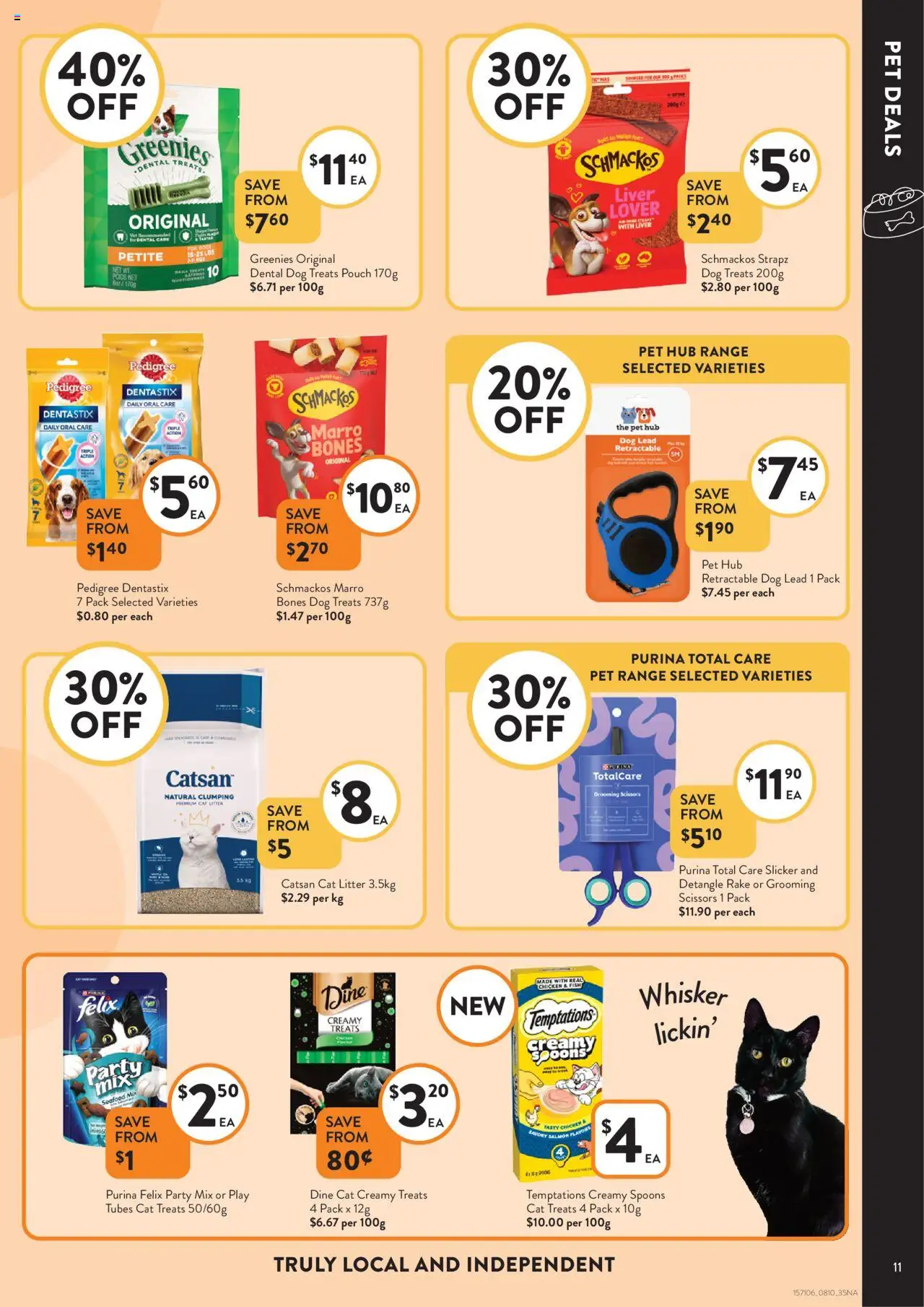 Foodworks catalogue - valid from 08.10.2025 | Page: 11 | Products: Scissors, Rake, Chicken, Seafood