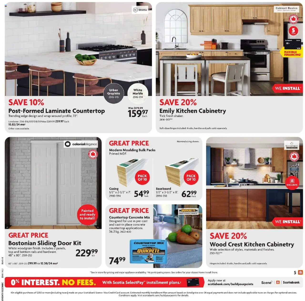 Home Hardware flyer valid from 11.09.2025 | Page: 10 | Products: Cabinet