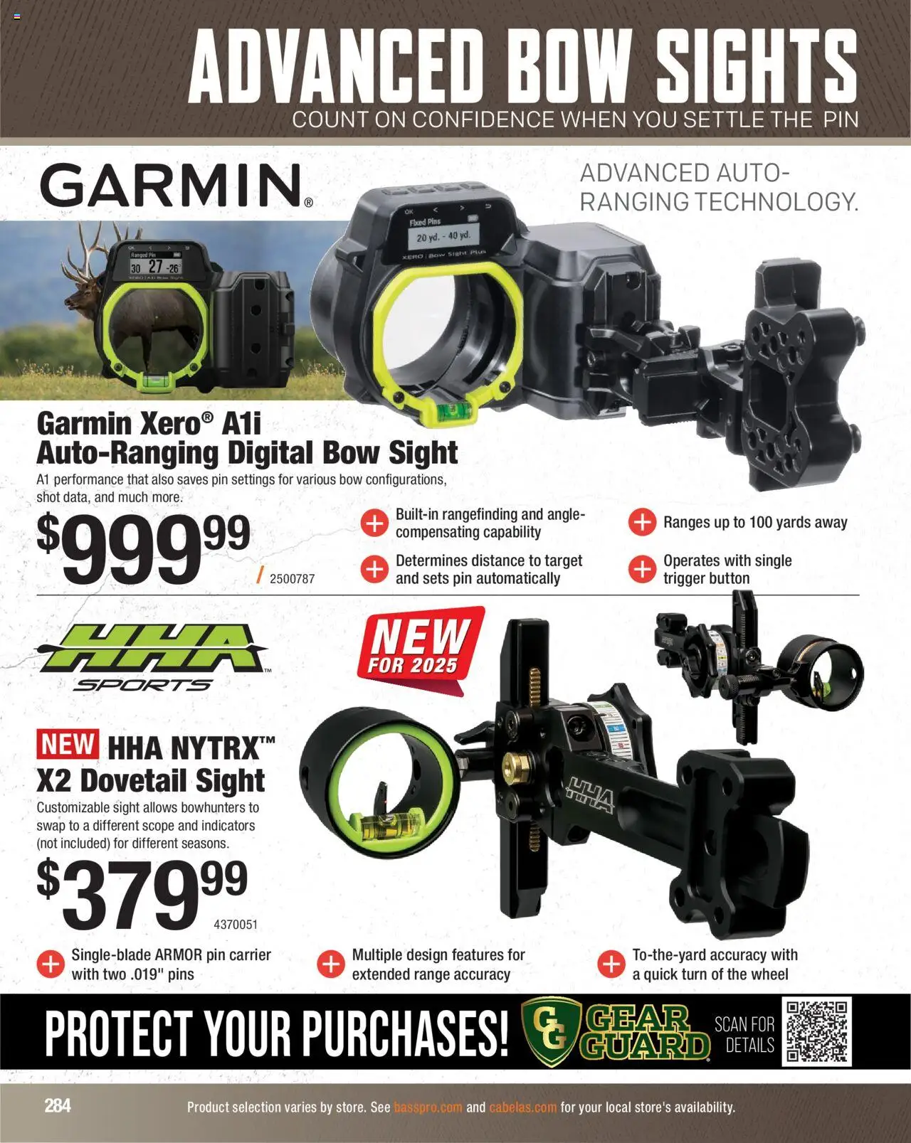 Cabela's Hunting Master 25 - valid from 11.08.2025 | Page: 284 | Products: Pin, Bow
