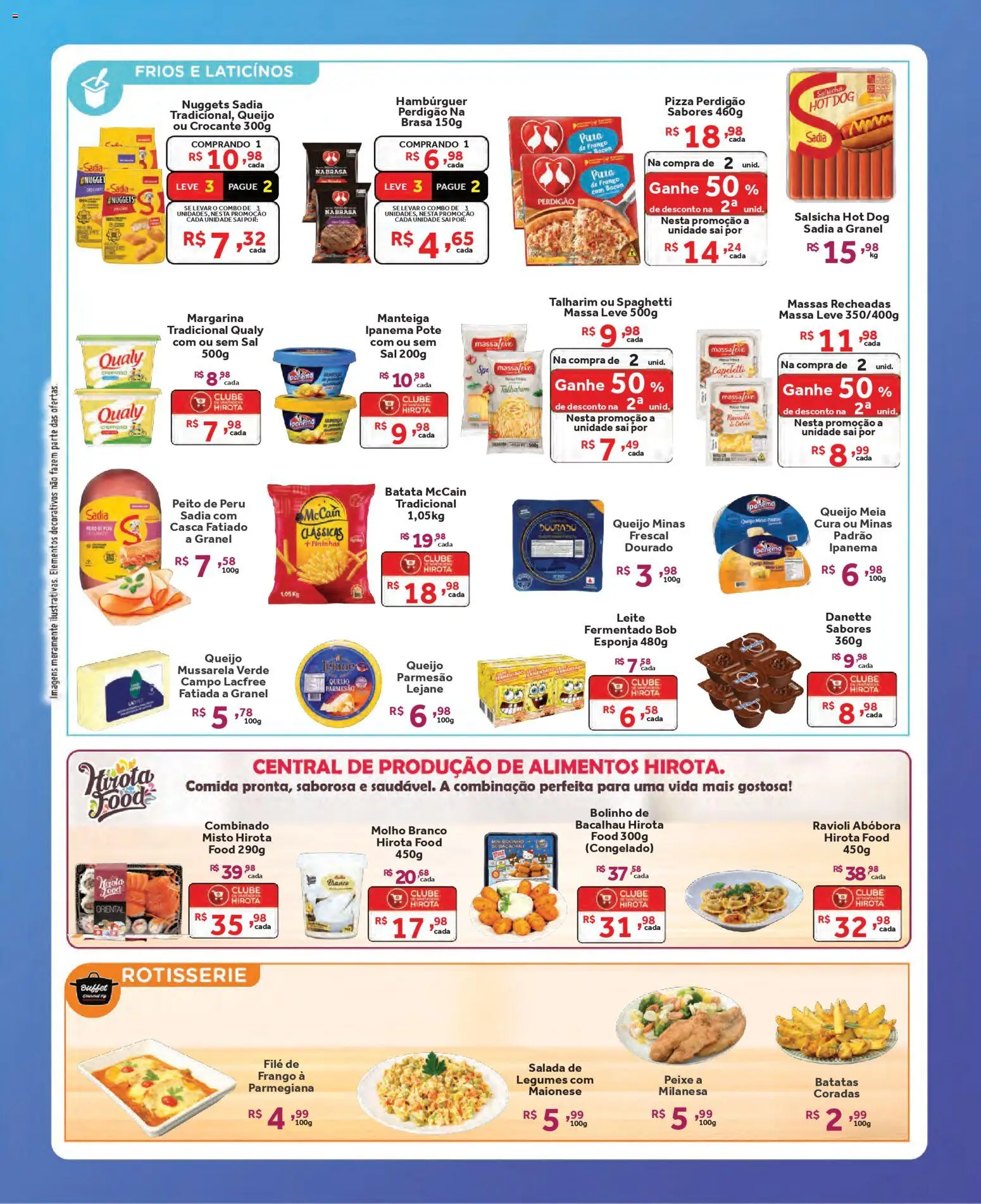 Hirota Food Folheto - válido de 04.03.2026 | Página: 2 | Produtos: Massa, Frango, Maionese, Mussarela