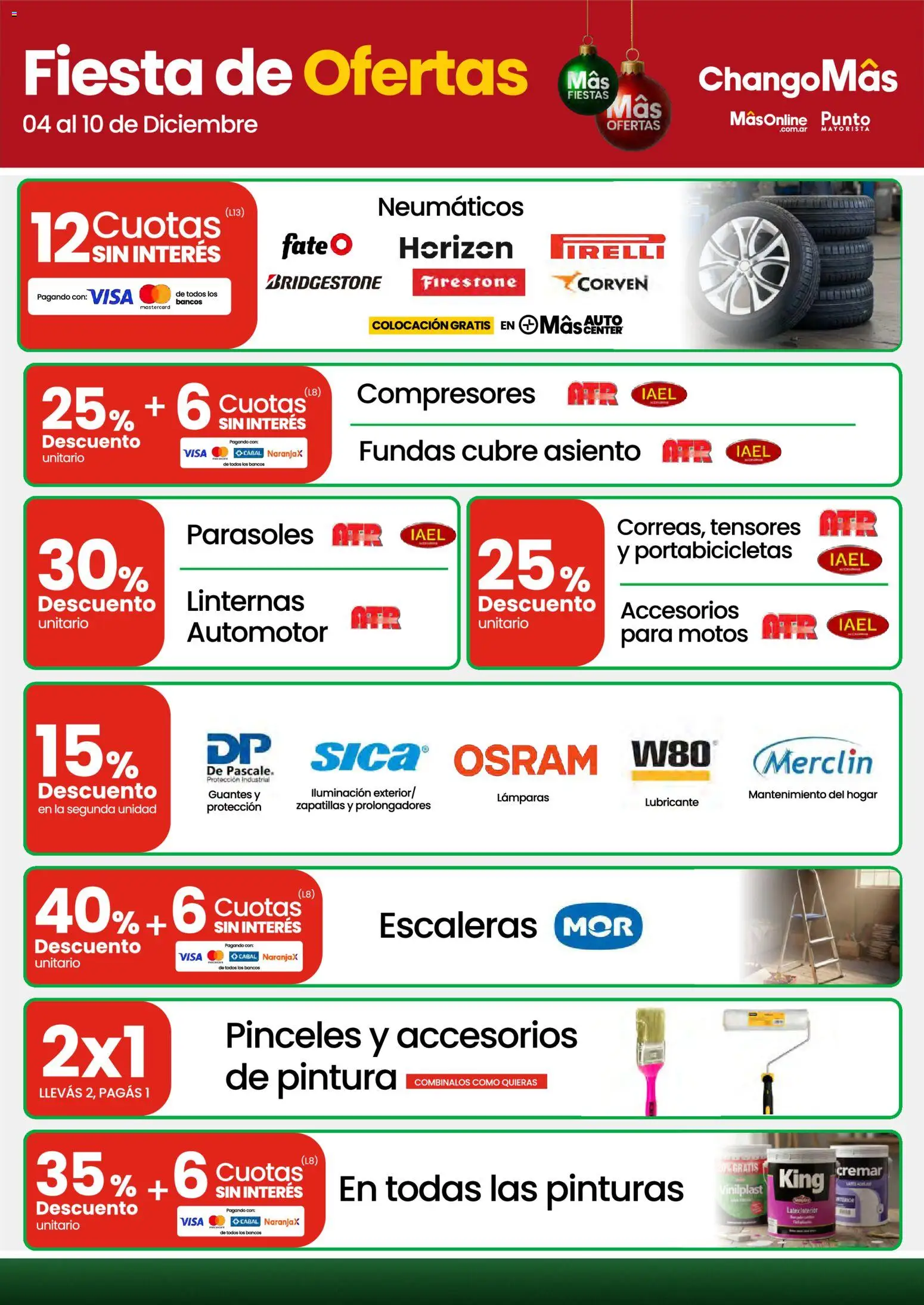 Punto Mayorista catálogo │ válido desde el 04.12.2025 | Página: 16 | Productos: Neumáticos, Pintura, Zapatillas, Guantes