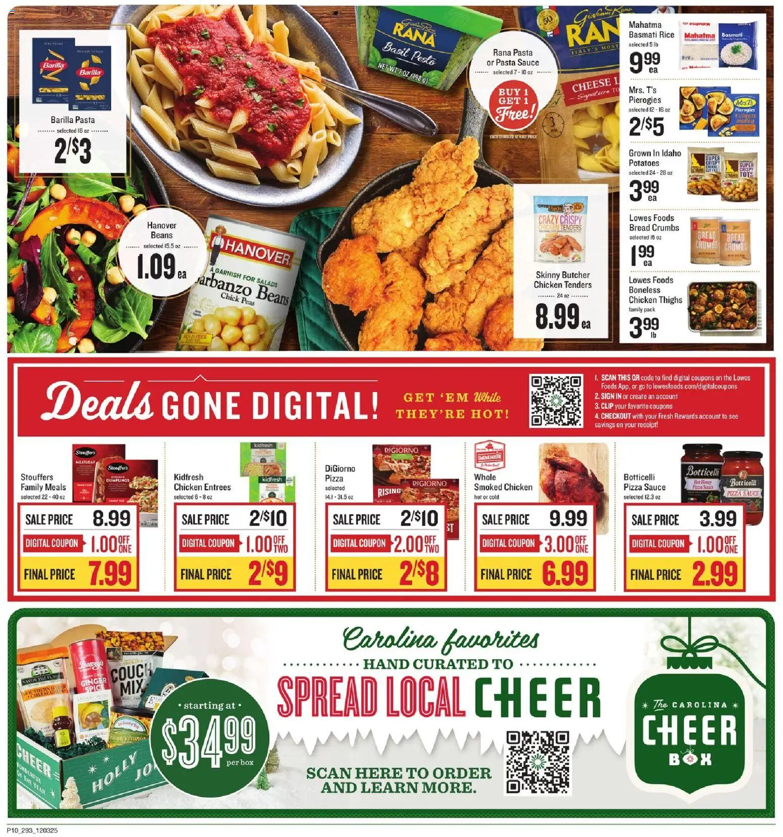 Lowes Foods Weekly Ad - SC - valid from 03.12.2025 | Page: 16 | Products: Clip, Rice, Potatoes, Sauce