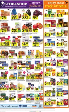 Preview of Stop & Shop weekly ads valid from 31.10.2025