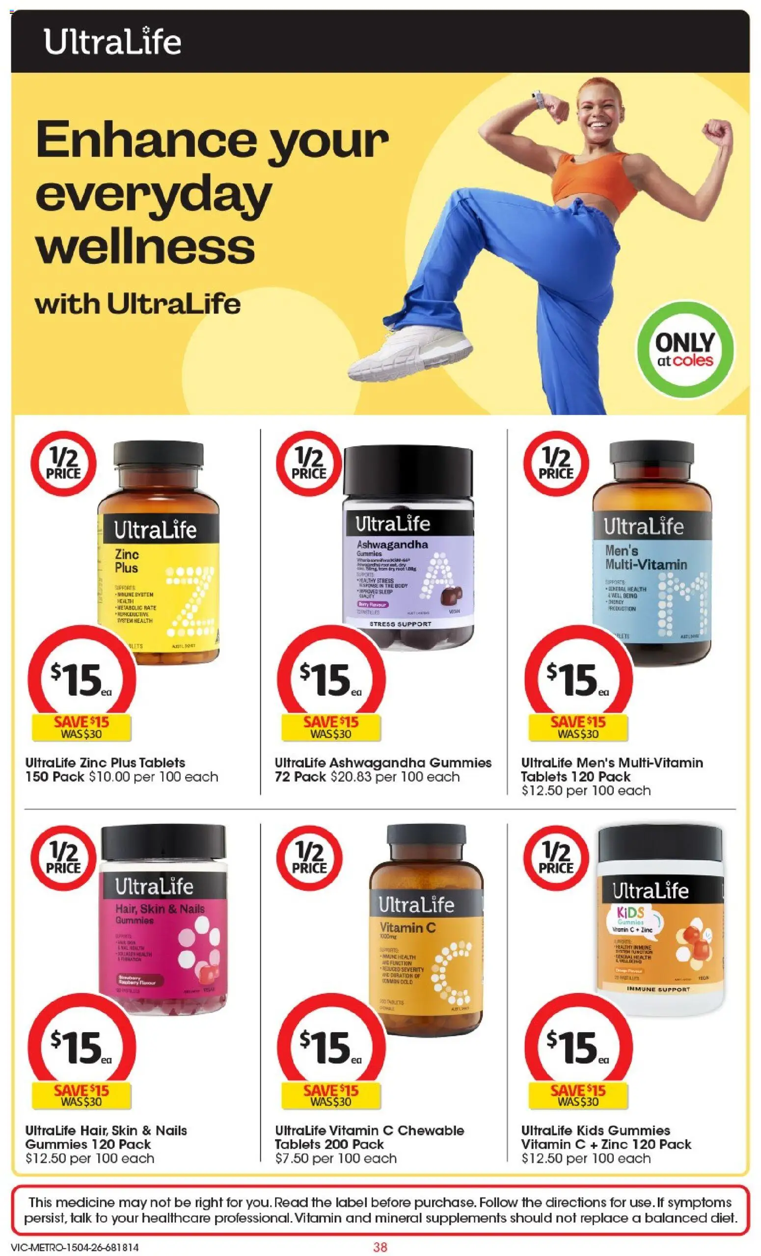 Coles catalogue - valid from 15.04.2026 | Page: 38