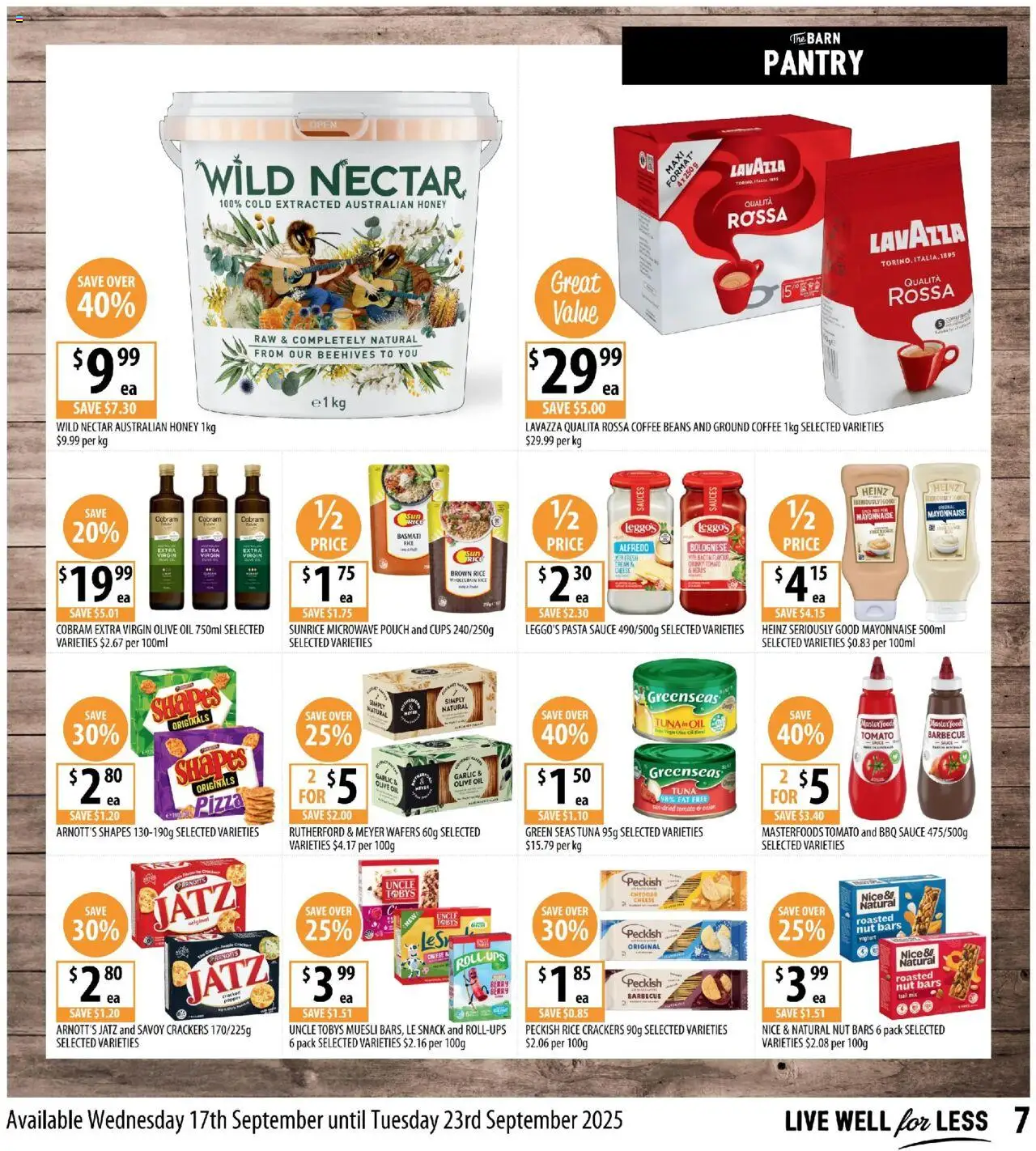 Supabarn catalogue - valid from 17.09.2025 | Page: 7 | Products: Cheese, Rice, Mayonnaise, Sauce