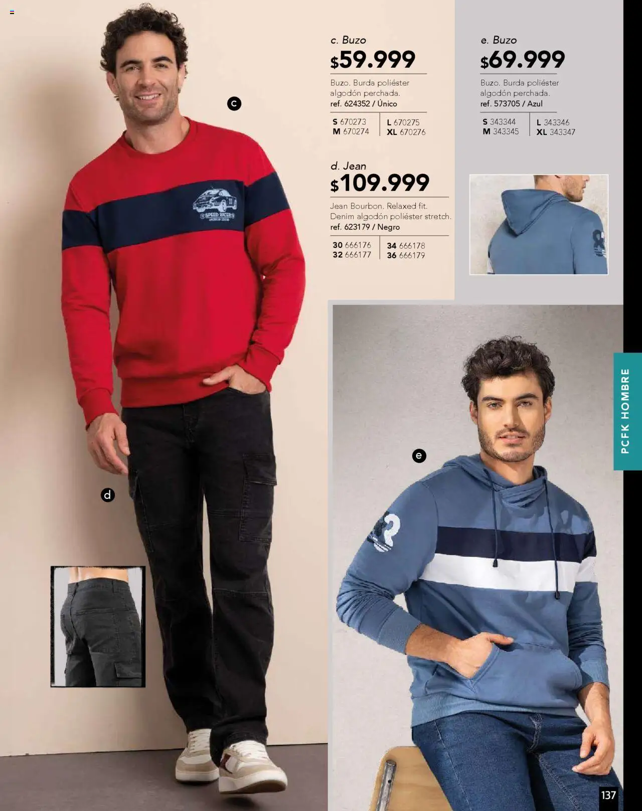 Pacifika revista - valida desde el 01.08.2025 | Página: 164 | Productos: Algodón, Jean, Buzo