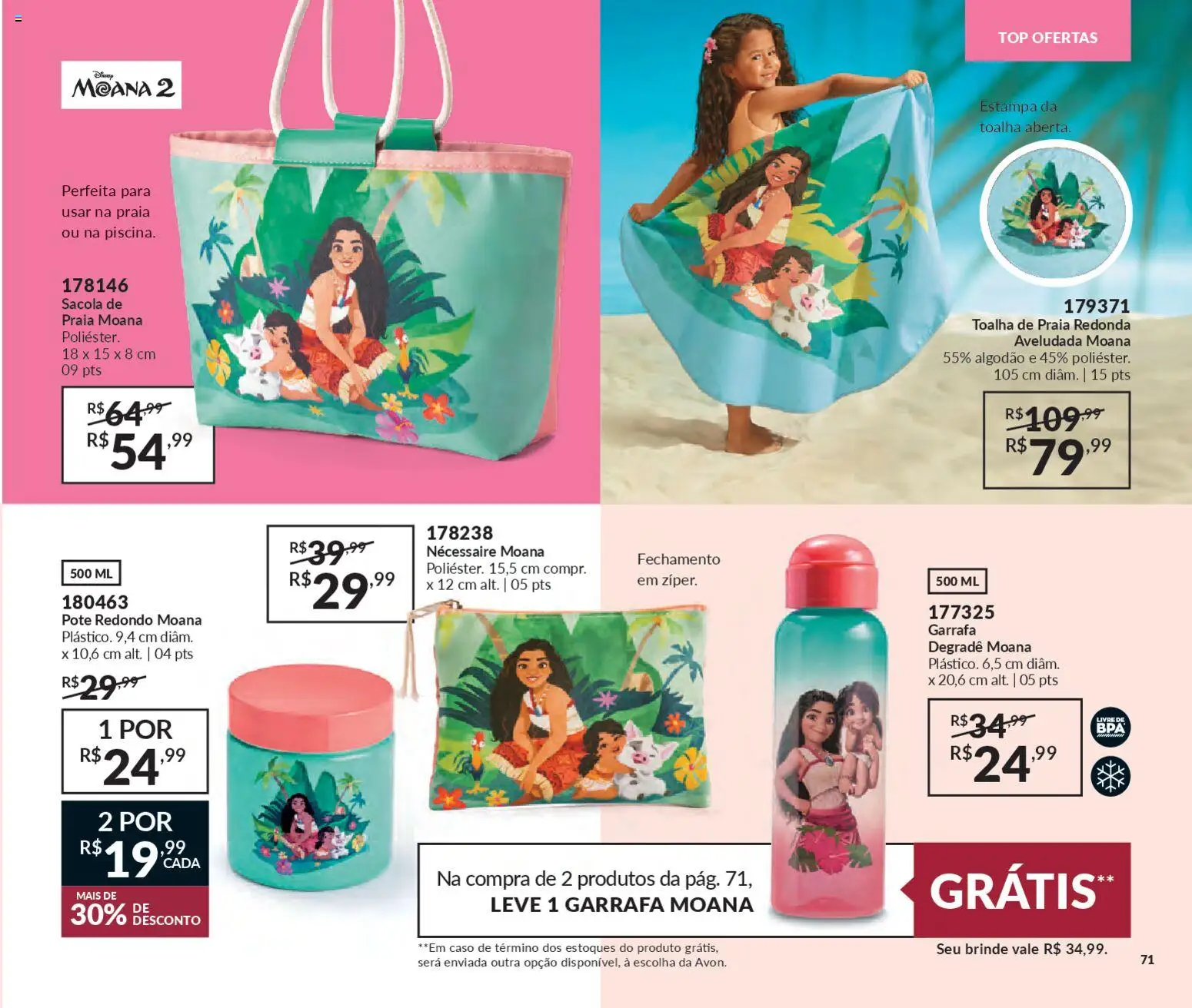 Avon Folheto - válido de 21.11.2025 | Página: 71 | Produtos: Necessaire, Algodão