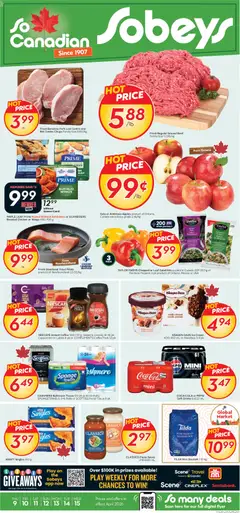 Preview of Sobeys weekly flyer / circulaire from shop Sobeys valid from 09.04.2026