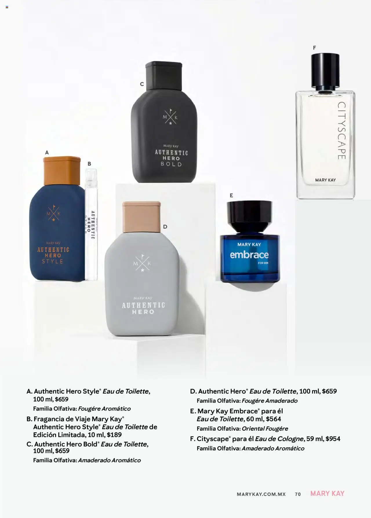 Nuevas ofertas de Mary Kay válidas en toda la República Mexicana desde el 01.07.2025. ¡Encuentra las mejores ofertas en Mary Kay catálogo! | Página: 70 | Productos: Fragancia, Eau de toilette