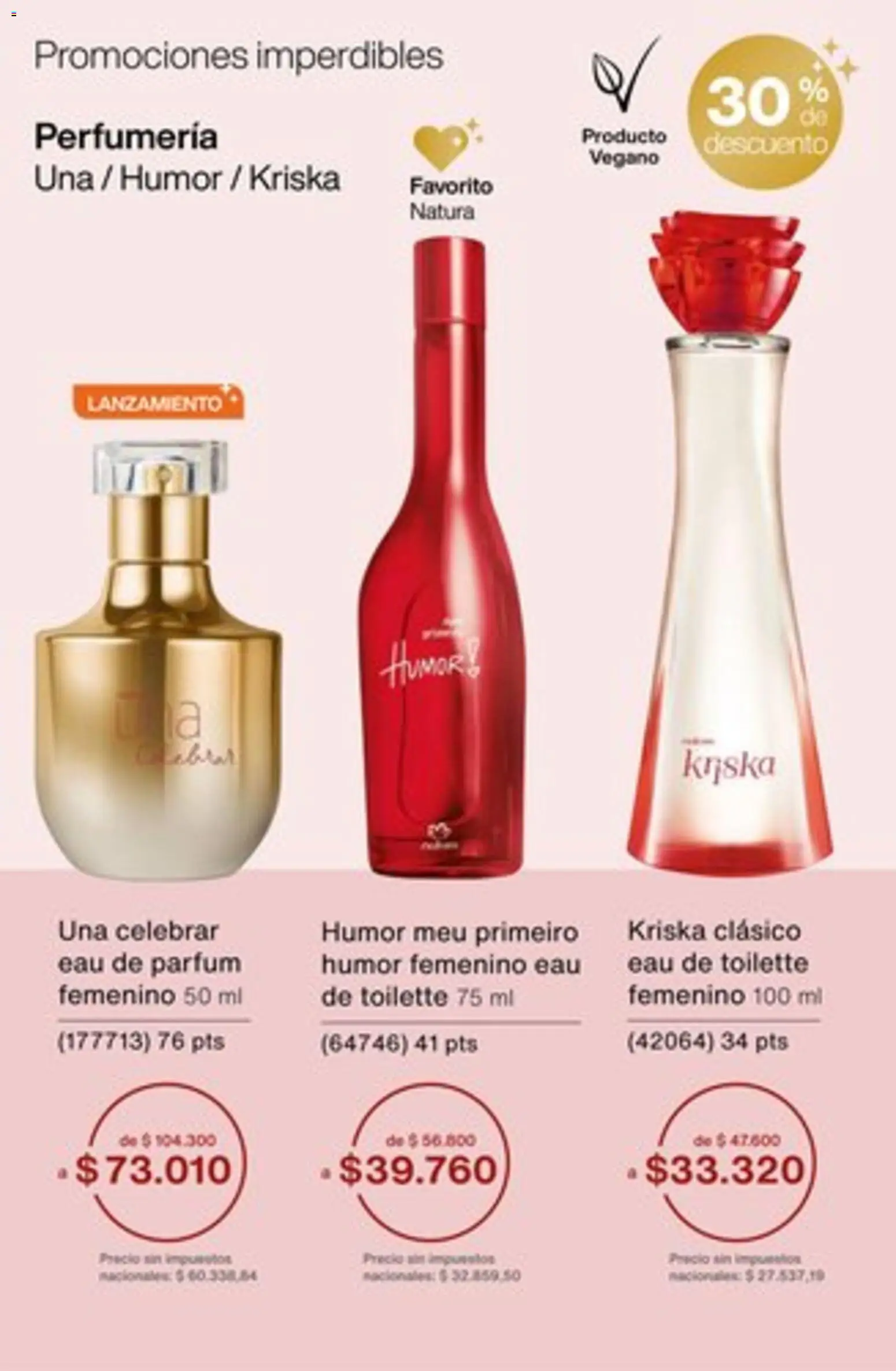 Catálogo Natura Ciclo 16/2025 │ válido desde el 01.11.2025 | Página: 49 | Productos: Eau de toilette