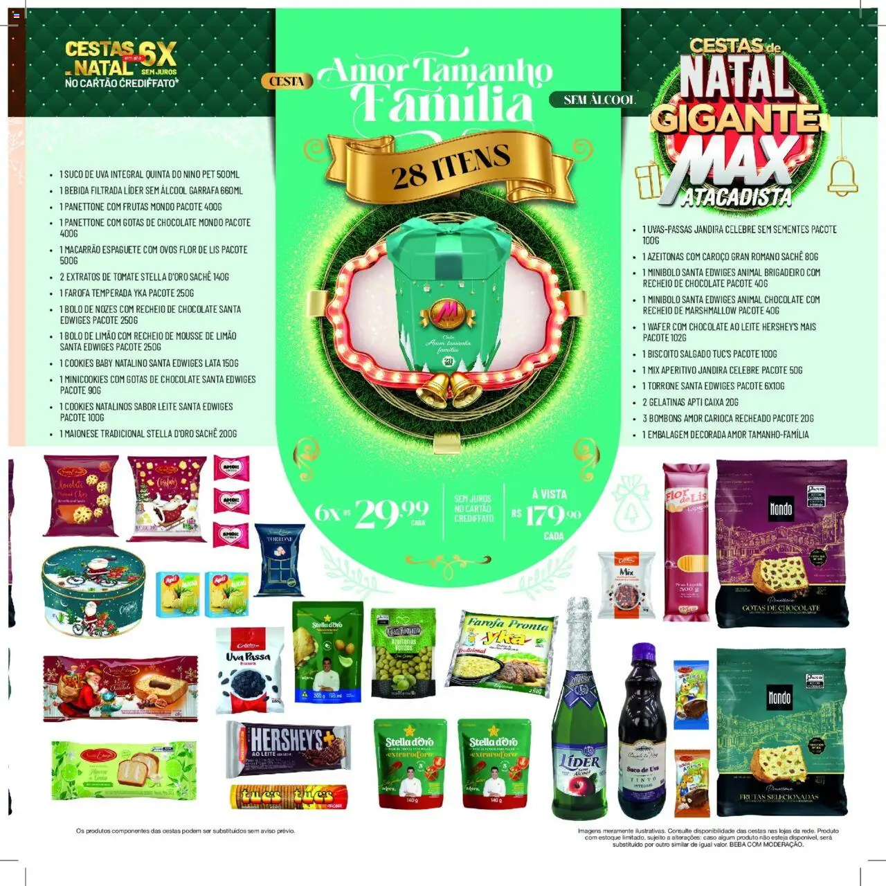 Max Atacadista Folheto - válido de 13.10.2025 | Página: 3 | Produtos: Azeitonas, Chocolate, Bebida, Maionese