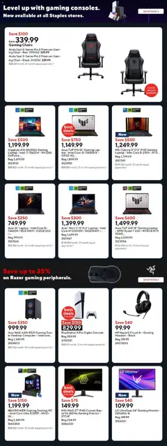 Preview of Staples - Black Friday  from shop Staples valid from 28.11.2025 | Page: 7