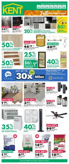 Preview of Kent weekly flyer / circulaire from shop Kent valid from 02.10.2025