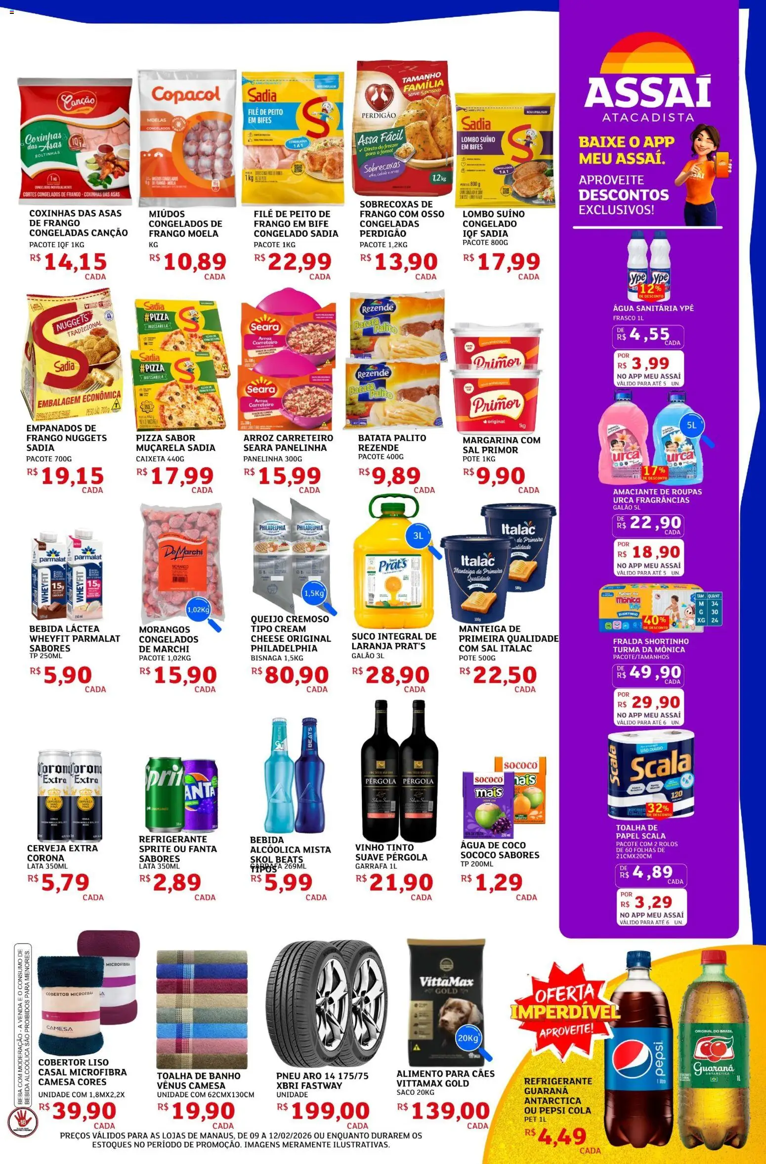 Assaí Atacadista Folheto - válido de 09.02.2026 | Página: 3